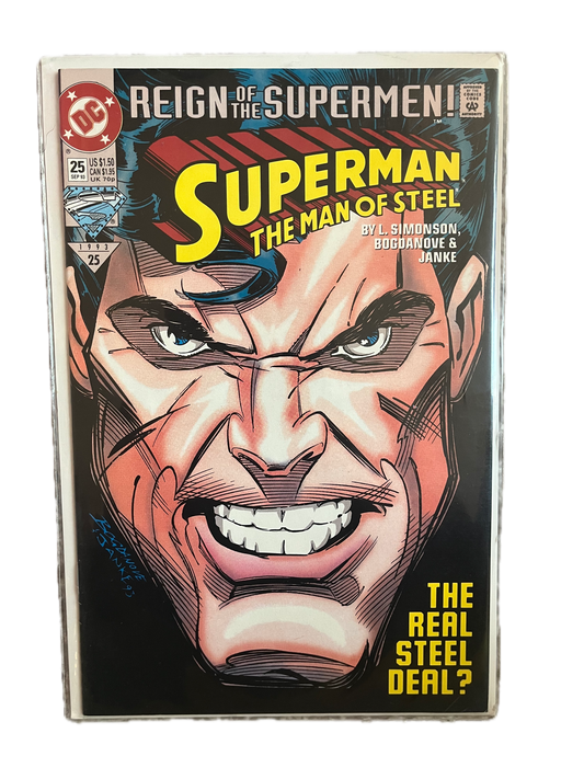 Superman: The Man of Steel #25 – "The Real Steel Deal?" (1993)